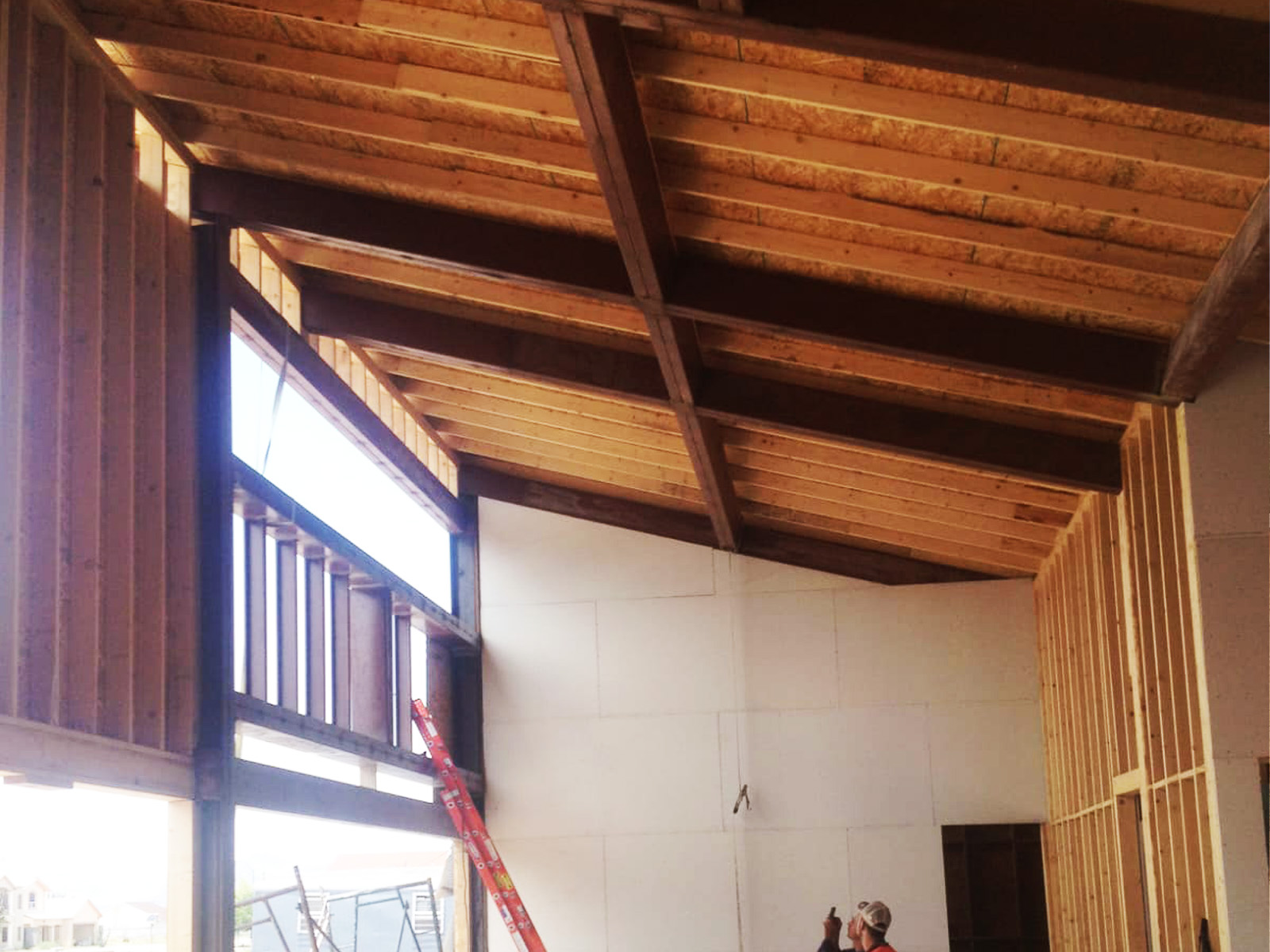 Construccion Ligera tipo americano con Durock en Chihuahua, Cuauhtemoc, Juárez, Jimenez, Madera, Delicias